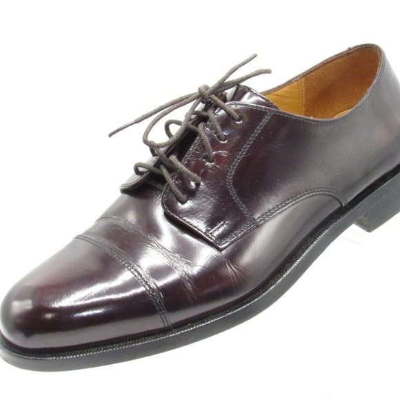 Cole Haan Caldwell Size 8.5 D Burgundy Mens R3 B3 main image 8